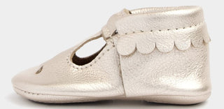 Freshly Picked Platinum Mary Jane Mini Sole, Freshly Picked, Freshly Picked, Freshly Picked Mary Janes, Freshly Picked Mini Sole, Freshly Picked Moc, Freshly Picked Moccasins, Freshly Picked 
