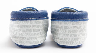Freshly Picked Star Wars R2-D2 City Soft Sole Moccasins, Freshly Picked, Black Friday, Cyber Monday, Els PW 5060, Els PW 8258, End of Year, End of Year Sale, Freshly Picked Star Wars R2-D2, F