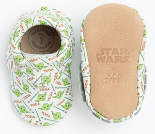 Freshly Picked Star Wars Yoda Soft Sole Moccasins, Freshly Picked, Black Friday, Cyber Monday, Els PW 5060, Els PW 8258, End of Year, End of Year Sale, Freshly Picked Star Wars Yoda, Freshly 