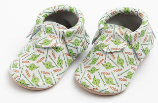 Freshly Picked Star Wars Yoda Soft Sole Moccasins, Freshly Picked, Black Friday, Cyber Monday, Els PW 5060, Els PW 8258, End of Year, End of Year Sale, Freshly Picked Star Wars Yoda, Freshly 