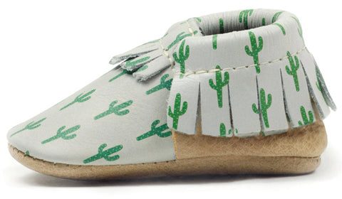 Freshly Picked Cactus Soft Sole Moccasins, Freshly Picked, Cactus, Freshly Picked, Freshly Picked Gender Neutral, Freshly Picked Moc, Freshly Picked Moccasins, Freshly Picked Unisex, Moccasin