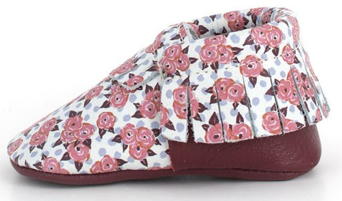 Freshly Picked Garden Roses Soft Sole Moccasins, Freshly Picked, Floral Moc, Floral Moccassins, Freshly Picked, Freshly Picked Garden Rose, Freshly Picked Lace, Freshly Picked Moc, Freshly Pi