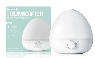 Frida Baby BreatheFrida 3-IN-1 HUMIDIFIER, DIFFUSER + NIGHTLIGHT, Frida, Baby Basics, Baby essential, Baby Gear, Baby Shower, Baby Shower Gift, DIFFUSER + NIGHTLIGHT, Essential for Baby, Frid