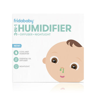 Frida Baby BreatheFrida 3-IN-1 HUMIDIFIER, DIFFUSER + NIGHTLIGHT, Frida, Baby Basics, Baby essential, Baby Gear, Baby Shower, Baby Shower Gift, DIFFUSER + NIGHTLIGHT, Essential for Baby, Frid
