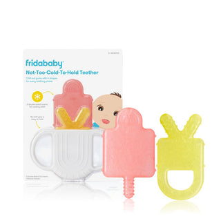 Frida Baby Not-Too-Cold-To-Hold Teether, Frida, cf-type-teether, cf-vendor-frida, Frida, Frida Baby, Fridababy, Fridababy Not-Too-Cold-To-Hold Teether, Fridababy Silicone Teether, Fridababy T