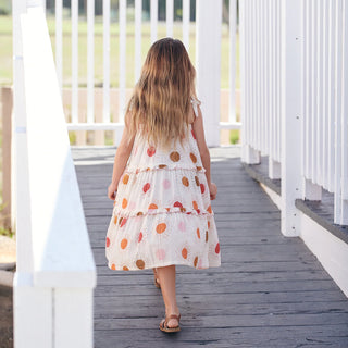 Pink Chicken Garden Dress - Sunrise, Pink Chicken, Easter / Spring Dresses, Multi Sunrise, Pink Chicken, Pink Chicken Garden Dress, Pink Chicken Garden Dress - Multi Sunrise, Pink Chicken SS2