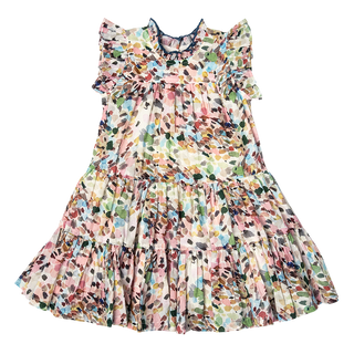 Pink Chicken Girls Kalani Dress - Watercolor Brush, Pink Chicken, Big Girls Clothing, cf-size-4y, cf-size-5y, cf-type-dress, cf-vendor-pink-chicken, Dress, Dress for Girls, Dresses for Girls,