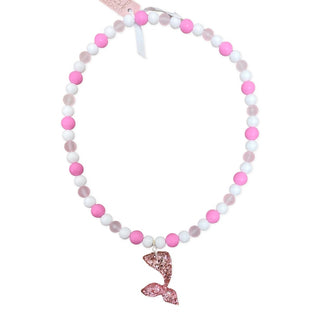 Girls Beaded Necklace - Fairy Tale - Pink, Good Grace Design Co, Beaded Necklace, Good Grace design Co Necklace, Good Grace Design Girls Necklace, Good Grace Designs, Jewelry, Made in the USA