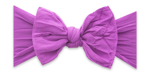 Baby Bling Classic Knot - Grape, Baby Bling, Baby Bling, Baby Bling Bows, Baby Bling Classic Knot, Baby Bling Grape, Baby Bling Grape Classic Knot Headband, Baby Bling Headband, Baby Bling So