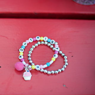 Great Pretenders Happy Birthday Bracelet Set, Great Pretenders, Bracelet, cf-type-bracelet, cf-vendor-great-pretenders, Creative Education, EB Girls, Great Pretenders, Great Pretenders Bracel