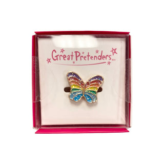 Great Pretenders Rainbow Ring, Great Pretenders, cf-type-earrings, cf-vendor-great-pretenders, Creative Education, EB Girls, Great Pretenders, Jewelry, Little Girls Jewelry, Rainbow, ring, Un