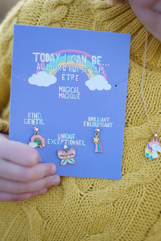 Great Pretenders Today I Can Be Magical, Kind, Brilliant and Kind, Great Pretenders, Creative Education, EB Girls, Great Pretenders, Great Pretenders Necklace, Jewelry, Little Girls Jewelry, 