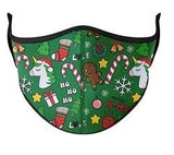 Kids Holiday Face Mask by Top Trenz - Small: 3-7 Years, Top Trenz, All Things Holiday, Child Face Mask, Child Face MAskCute Kids Face MAsk, Children's Mask, Christmas, Christmas Face Mask, Ch