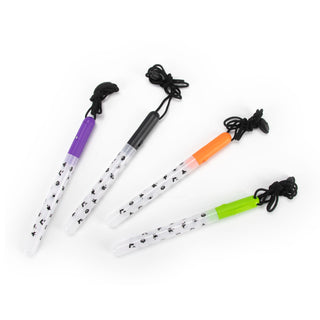 Halloween Light Up LED Wand Necklace, Spooky Lights, Boo Basket, Halloween, Halloween Glow Necklace, Halloween Glow Wand, Halloween Light Up LED Wand Necklace, Necklace - Basically Bows & Bow