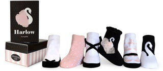 Trumpette Harlow Sock Set, Trumpette, Baby Gift, Baby Shower, Baby Shower Gift, Baby Socks, Cyber Monday, Harlow Sock Set, Socks, Swan, Trumpette Baby Socks, Trumpette Harlow, Trumpette Harlo
