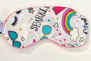 Bari Lynn Holographic Glam Girl Sleep Mask, Bari Lynn, Bari Lynn Eye Mask, Bari Lynn Glam, Bari Lynn Glam Girl, Bari Lynn Holographic Glam Girl Sleep Mask, Camp, Camp gear, Camp Gift, Cosmeti