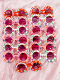 Sienna Sunnies Pink Candy Heart Sunnies, Sienna Sunnies, Conversation Heart Sunnies, Heart Sunnies, Made in the USA, Pink Sunglasses, Red Sunglasses, Sienna Sunnies, Sunglasses, Sweetheart Su