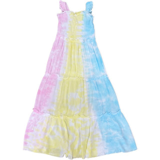 FBZ Global Love Pastel Tie Dye Sleeveless Maxi Dress, Flowers By Zoe, cf-size-xlarge-12-14, cf-type-dresses, cf-vendor-flowers-by-zoe, Dress, Dresses, Dresses for Girls, FBZ, Flowers By Zoe, 
