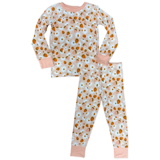 In My Jammers Strawberry Fields L/S 2pc PJ Set, In My Jammers, Bamboo, Bamboo Pajamas, cf-size-5t, cf-size-6t, cf-type-pajamas, cf-vendor-in-my-jammers, Fall Floral, Flowers, In My Jammers, I
