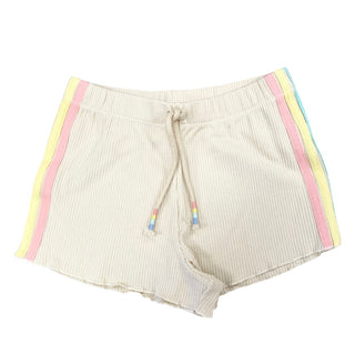 Paper Flower Short With Applique Side Stripes, Paper Flower, Applique Side Stripes, cf-size-large-12, cf-size-xlarge-14, cf-type-shorts, cf-vendor-paper-flower, CM22, JAN23, Paper Flower, Pap