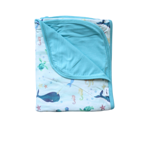 Two Peas Clothing Co Under the Sea Sleepea Blanket, Two Peas Clothing Co, CM22, Two Peas Clothing Co, Two Peas Clothing Co Blanket, Two Peas Clothing Co Under the Sea, Two Peas Clothing Co Un