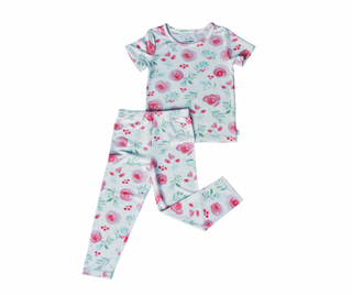 Two Peas Clothing Co Everleigh S/S Pajama Set, Two Peas Clothing Co, cf-size-2t, cf-size-3t, cf-type-pajama-set, cf-vendor-two-peas-clothing-co, CM22, eieio, Short sleeve PAjama Set, Two Peas