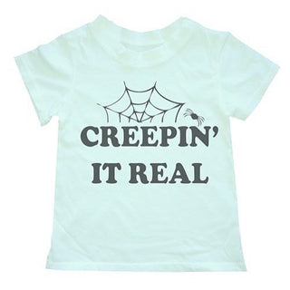 Brokedown Clothing Kid's Creepin' It Real Tee - Mint, Brokedown Clothing, 1st Halloween, Brokedown, Brokedown Clothing, Brokedown Clothing Creepin' It Real Tee, Brokedown Clothing Halloween, 