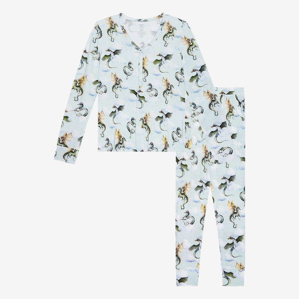 Posh Peanut Percy Women s L S Pajama Set