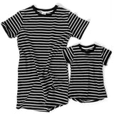 Little Bipsy Swoop Dress - Black Stripes, Little Bipsy Collection, cf-size-0-6-months, cf-type-dress, cf-vendor-little-bipsy-collection, CM22, Els PW 5060, JAN23, Little Bipsy, Little Bipsy B