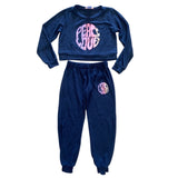 Tweenstyle by Stoopher Peace Love Navy Joggers, Tweenstyle, cf-size-10, cf-size-12, cf-size-4, cf-size-6x, cf-type-joggers, cf-vendor-tweenstyle, CM22, Sparkle by Stoopher, Tweenstyle, Tweens