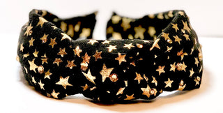 Bari Lynn Metallic Stars Twist Knot Headband with Crystals, Bari Lynn, Bari Lynn, Bari Lynn Headband, Bari Lynn Headbands, Bari Lynn Metallic Stars Twist Knot, Bari Lynn Metallic Stars Twist 