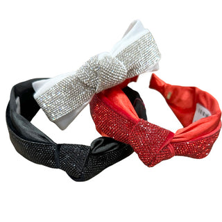 Bari Lynn Half Crystalized Knot Headband, Bari Lynn, Bari Lynn, Bari Lynn Half Crystalized Knot Headband, Bari Lynn Headband, Bari Lynn Headbands, cf-type-headbands, cf-vendor-bari-lynn, Head