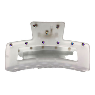 Bari Lynn Swarovski Crystal Frosted Rectangle Claw Clip - 4 Colors, Bari Lynn, Bari Lynn, Bari Lynn Claw Clip, Bari Lynn Hair Clip, Bari Lynn Swarovski Crystal Frosted Rectangle Claw Clip, Cl