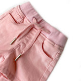Little Bipsy Chino Shorts - Blush, Little Bipsy Collection, cf-size-0-3-months, cf-type-shorts, cf-vendor-little-bipsy-collection, Chino Shorts, CM22, Els PW 5060, Girls Shorts, JAN23, Little