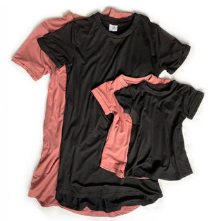 Little Bipsy Women's Swoop Dress - Dusty Rose, Little Bipsy Collection, Els PW 5060, JAN23, Little Bipsy, Little Bipsy Black Stripes, Little Bipsy Dusty Rose, Little Bipsy Dusty Rose Women's 