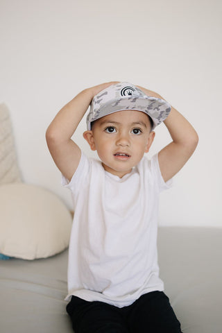 Cash & Co White Camo Hat, Cash & Co, Boy Hat, Boys Hat, Camo Hat, Camoflauge, Camouflage Hat, Cash & Co Camo Hat, Cash & Co Hat, Cash & Co White Camo Hat, Cash & co., Cash & Company Camo Hat,