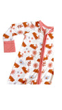 In My Jammers Pumpkin Pie Zipper Romper, In My Jammers, Bamboo, Bamboo Pajamas, cf-size-3-6-months, cf-type-pajamas, cf-vendor-in-my-jammers, CM22, Convertible, Convertible Romper, Fall, In M