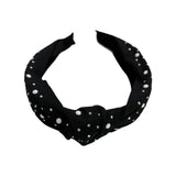Stud & Pearl Knot Headband, Basically Bows & Bowties, , Headband - Basically Bows & Bowties
