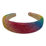 Bari Lynn Fully Crystalized Headband - Rainbow, Bari Lynn, Bari Lynn, Bari Lynn Fully Crystalized Headband, Bari Lynn Headband, Bari Lynn Headbands, Bari Lynn Rainbow, Bari Lynn Rainbows, cf-