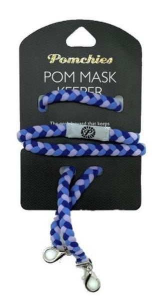 Pom-Keeper by Pomchies - Lavender Fields, Pomchies, Lanyard, Lanyard for MAsk, Mask Chain, Mask Lanyard, Mask Necklace, Pom Mask, Pom-Keeper, Pomchies, Pomchies Mask Chain, Top Trenz Mask, La