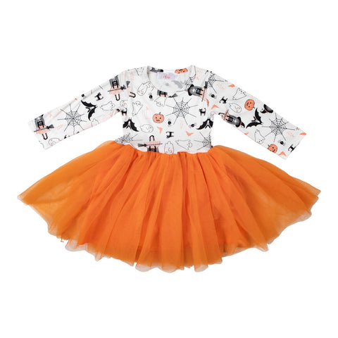 Mila & Rose Boo-tiful Halloween L/S Tutu Dress, Mila & Rose, Boo-tiful Halloween L/S Tutu Dress, Halloween, Halloween Dress, Halloween Tutu Dress, Mila & Rose, Mila & Rose L/S Tutu Dress, Mil