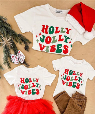 Brokedown Clothing Women's Holly Jolly Vibes Tee, Brokedown Clothing, All Things Holiday, Brokedown Clothing, Brokedown Clothing Holiday, Brokedown Clothing Holly Jolly Vibes, Brokedown Cloth