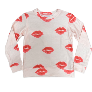 Brokedown Clothing Kid's Lips Sweatshirt, Brokedown Clothing, Brokedown Clothing, Brokedown Clothing Lips Sweatshirt, Brokedown Clothing Valentine's Day, Brokedown Valentines Day, Brokwdown C