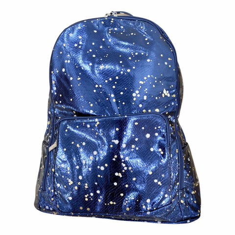 Bari Lynn Navy Metallic Splatter Backpack, Bari Lynn, Back Pack, Back to School, Backpack, Backpacks, Bari Lynn, Bari Lynn Back Pack, Bari Lynn Backpack, Bari Lynn Backpacks, Bari Lynn Navy M