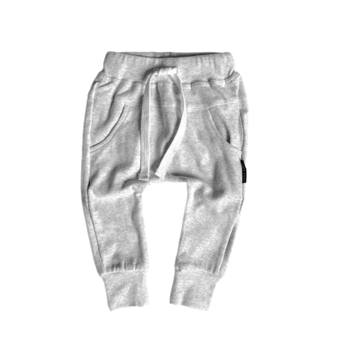 Little Bipsy Joggers - Light Heather Grey, Little Bipsy Collection, cf-size-3-6-months, cf-type-joggers, cf-vendor-little-bipsy-collection, CM22, JAN23, Light Heather Grey, Little Bipsy, Litt