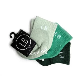 Little Bipsy Sock Set - Kiwi Mix, Little Bipsy Collection, cf-size-0-6-months, cf-size-4t-6t, cf-size-6-12-months, cf-type-baby-&-toddler-socks-&-tights, cf-vendor-little-bipsy-collection, JA