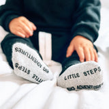 Little Bipsy Sock Set - Grey, Little Bipsy Collection, cf-size-0-6-months, cf-size-6-12-month, cf-type-baby-&-toddler-socks-&-tights, cf-vendor-little-bipsy-collection, Grey Socks, JAN23, Lit