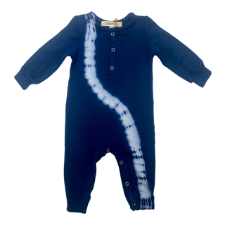 Fairwell Clutch Coverall in Cobalt, Fairwell, Clutch Coverall in Cobalt, CM22, Fairwell, Fairwell Clutch, Fairwell Clutch Coverall in Cobalt, Fairwell Kids Clothing, Fairwell Tie Dye, Fairwel