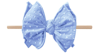 Baby Bling Periwinkle Dot / Blush SHAB-BOW-LOUS Skinny Headband, Baby Bling, Baby Baby Bling Headbands, Baby Bling, Baby Bling Headband, Baby Bling Headbands, Baby Bling Periwinkle Dot / Blus