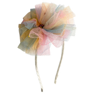 Bari Lynn Swarovski Crystal Tulle Flower Headband - Pastel, Bari Lynn, Bari Lynn, Bari Lynn Headband, Bari Lynn Headbands, Bari Lynn Swarovski Crystal Tulle Flower Headband, Headband, Tulle f